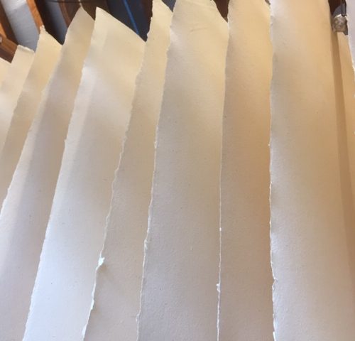 4 Sheet Pack “Girtin” Antique Cream Laid 140lb / 300 gsm Full Imperial Sheets